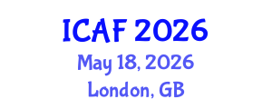 International Conference on Accounting and Finance (ICAF) May 18, 2026 - London, United Kingdom International Conference on Accounting and Finance (ICAF) May 18, 2026 - London, United Kingdom