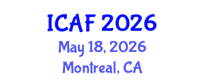 International Conference on Accounting and Finance (ICAF) May 18, 2026 - Montreal, Canada International Conference on Accounting and Finance (ICAF) May 18, 2026 - Montreal, Canada