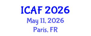 International Conference on Accounting and Finance (ICAF) May 11, 2026 - Paris, France International Conference on Accounting and Finance (ICAF) May 11, 2026 - Paris, France