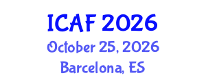 International Conference on Accounting and Finance (ICAF) October 25, 2026 - Barcelona, Spain International Conference on Accounting and Finance (ICAF) October 25, 2026 - Barcelona, Spain