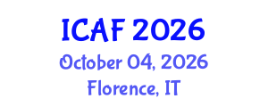 International Conference on Accounting and Finance (ICAF) October 04, 2026 - Florence, Italy International Conference on Accounting and Finance (ICAF) October 04, 2026 - Florence, Italy