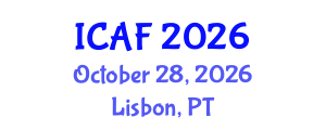 International Conference on Accounting and Finance (ICAF) October 28, 2026 - Lisbon, Portugal International Conference on Accounting and Finance (ICAF) October 28, 2026 - Lisbon, Portugal