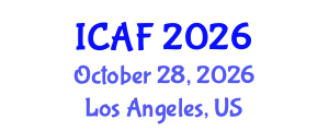 International Conference on Accounting and Finance (ICAF) October 28, 2026 - Los Angeles, United States International Conference on Accounting and Finance (ICAF) October 28, 2026 - Los Angeles, United States