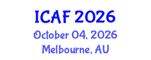 International Conference on Accounting and Finance (ICAF) October 04, 2026 - Melbourne, Australia International Conference on Accounting and Finance (ICAF) October 04, 2026 - Melbourne, Australia