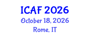 International Conference on Accounting and Finance (ICAF) October 18, 2026 - Rome, Italy International Conference on Accounting and Finance (ICAF) October 18, 2026 - Rome, Italy