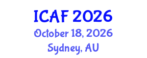 International Conference on Accounting and Finance (ICAF) October 18, 2026 - Sydney, Australia International Conference on Accounting and Finance (ICAF) October 18, 2026 - Sydney, Australia