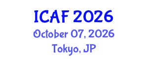 International Conference on Accounting and Finance (ICAF) October 07, 2026 - Tokyo, Japan International Conference on Accounting and Finance (ICAF) October 07, 2026 - Tokyo, Japan
