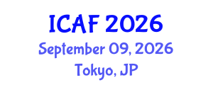 International Conference on Accounting and Finance (ICAF) September 09, 2026 - Tokyo, Japan International Conference on Accounting and Finance (ICAF) September 09, 2026 - Tokyo, Japan