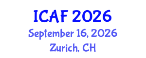 International Conference on Accounting and Finance (ICAF) September 16, 2026 - Zurich, Switzerland International Conference on Accounting and Finance (ICAF) September 16, 2026 - Zurich, Switzerland