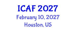 International Conference on Accounting and Finance (ICAF) February 10, 2027 - Houston, United States International Conference on Accounting and Finance (ICAF) February 10, 2027 - Houston, United States