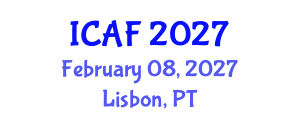 International Conference on Accounting and Finance (ICAF) February 08, 2027 - Lisbon, Portugal International Conference on Accounting and Finance (ICAF) February 08, 2027 - Lisbon, Portugal