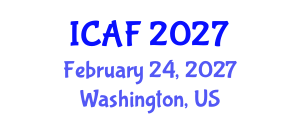 International Conference on Accounting and Finance (ICAF) February 24, 2027 - Washington, United States International Conference on Accounting and Finance (ICAF) February 24, 2027 - Washington, United States