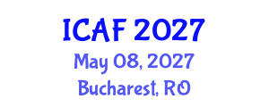 International Conference on Accounting and Finance (ICAF) May 08, 2027 - Bucharest, Romania International Conference on Accounting and Finance (ICAF) May 08, 2027 - Bucharest, Romania