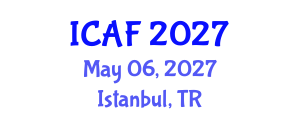 International Conference on Accounting and Finance (ICAF) May 06, 2027 - Istanbul, Turkey International Conference on Accounting and Finance (ICAF) May 06, 2027 - Istanbul, Turkey