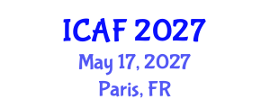 International Conference on Accounting and Finance (ICAF) May 17, 2027 - Paris, France International Conference on Accounting and Finance (ICAF) May 17, 2027 - Paris, France