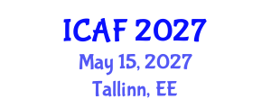 International Conference on Accounting and Finance (ICAF) May 15, 2027 - Tallinn, Estonia International Conference on Accounting and Finance (ICAF) May 15, 2027 - Tallinn, Estonia