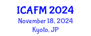 International Conference on Accounting and Financial Management (ICAFM) November 18, 2024 - Kyoto, Japan
