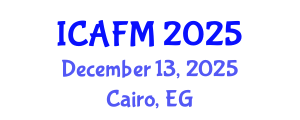 International Conference on Accounting and Financial Management (ICAFM) December 13, 2025 - Cairo, Egypt