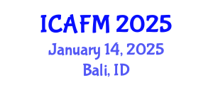 International Conference on Accounting and Financial Management (ICAFM) January 14, 2025 - Bali, Indonesia