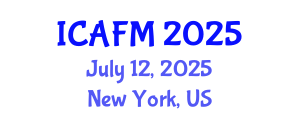 International Conference on Accounting and Financial Management (ICAFM) July 12, 2025 - New York, United States