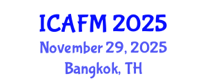 International Conference on Accounting and Financial Management (ICAFM) November 29, 2025 - Bangkok, Thailand