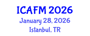 International Conference on Accounting and Financial Management (ICAFM) January 28, 2026 - Istanbul, Turkey
