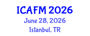 International Conference on Accounting and Financial Management (ICAFM) June 28, 2026 - Istanbul, Turkey