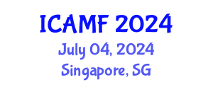 International Conference on Accounting and Managerial Finance (ICAMF) July 04, 2024 - Singapore, Singapore