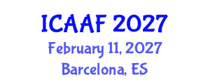 International Conference on Accounting, Auditing and Finance (ICAAF) February 11, 2027 - Barcelona, Spain International Conference on Accounting, Auditing and Finance (ICAAF) February 11, 2027 - Barcelona, Spain
