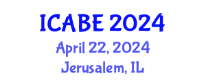 International Conference on Accounting, Business and Economics (ICABE) April 22, 2024 - Jerusalem, Israel