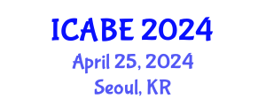 International Conference on Accounting, Business and Economics (ICABE) April 25, 2024 - Seoul, Republic of Korea