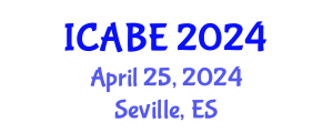 International Conference on Accounting, Business and Economics (ICABE) April 25, 2024 - Seville, Spain