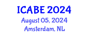 International Conference on Accounting, Business and Economics (ICABE) August 05, 2024 - Amsterdam, Netherlands