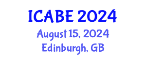International Conference on Accounting, Business and Economics (ICABE) August 15, 2024 - Edinburgh, United Kingdom