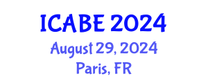 International Conference on Accounting, Business and Economics (ICABE) August 29, 2024 - Paris, France
