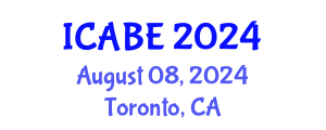 International Conference on Accounting, Business and Economics (ICABE) August 08, 2024 - Toronto, Canada