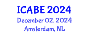 International Conference on Accounting, Business and Economics (ICABE) December 02, 2024 - Amsterdam, Netherlands