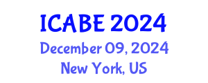 International Conference on Accounting, Business and Economics (ICABE) December 09, 2024 - New York, United States
