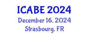 International Conference on Accounting, Business and Economics (ICABE) December 16, 2024 - Strasbourg, France