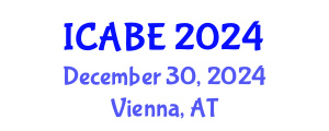 International Conference on Accounting, Business and Economics (ICABE) December 30, 2024 - Vienna, Austria