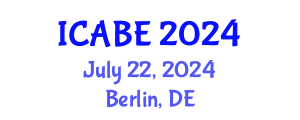 International Conference on Accounting, Business and Economics (ICABE) July 22, 2024 - Berlin, Germany