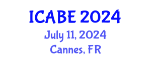 International Conference on Accounting, Business and Economics (ICABE) July 11, 2024 - Cannes, France