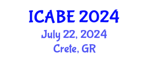 International Conference on Accounting, Business and Economics (ICABE) July 22, 2024 - Crete, Greece