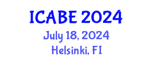 International Conference on Accounting, Business and Economics (ICABE) July 18, 2024 - Helsinki, Finland