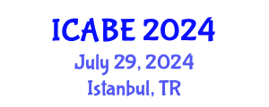 International Conference on Accounting, Business and Economics (ICABE) July 29, 2024 - Istanbul, Turkey