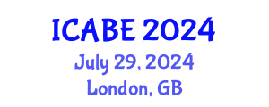 International Conference on Accounting, Business and Economics (ICABE) July 29, 2024 - London, United Kingdom
