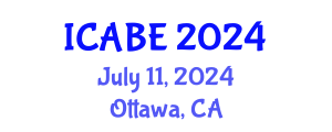 International Conference on Accounting, Business and Economics (ICABE) July 11, 2024 - Ottawa, Canada