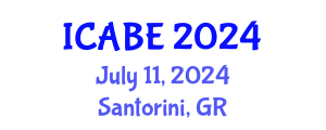 International Conference on Accounting, Business and Economics (ICABE) July 11, 2024 - Santorini, Greece
