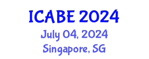 International Conference on Accounting, Business and Economics (ICABE) July 04, 2024 - Singapore, Singapore