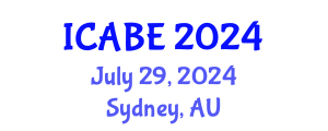 International Conference on Accounting, Business and Economics (ICABE) July 29, 2024 - Sydney, Australia
